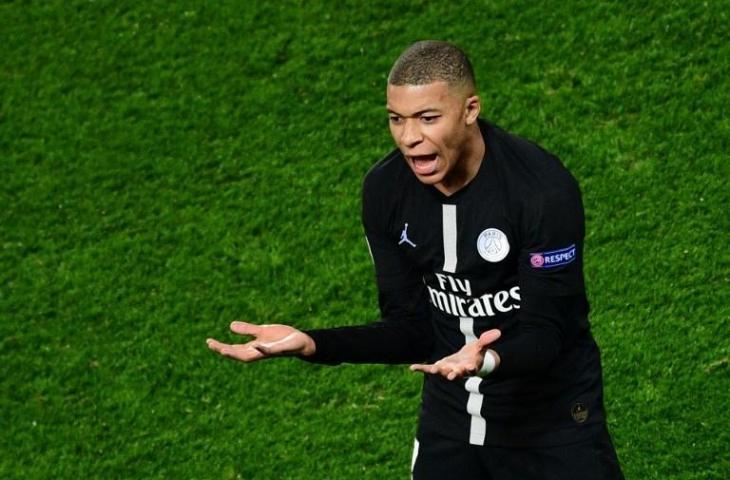 Penyerang Paris Saint-Germain, Kylian Mbappe. (Martin Bureau/AFP)