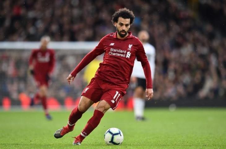 Penyerang Liverpool, Mohamed Salah (Glyn Kirk/AFP)