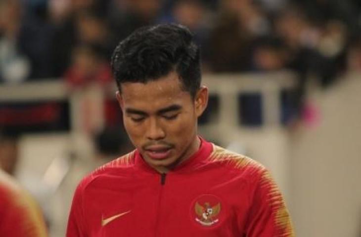 Pemain bertahan Timnas Indonesia U-23, Nurhidayat. (Dok. PSSI).