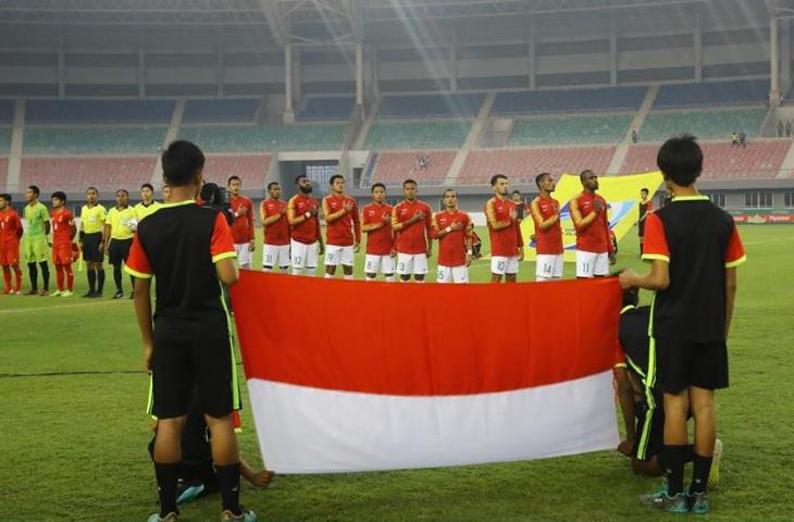 Timnas Indonesia vs Myanmar. (facebook/mffmyanmar).