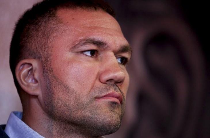 Petinju Kubrat Pulev. [GEOFF CADDICK / AFP]