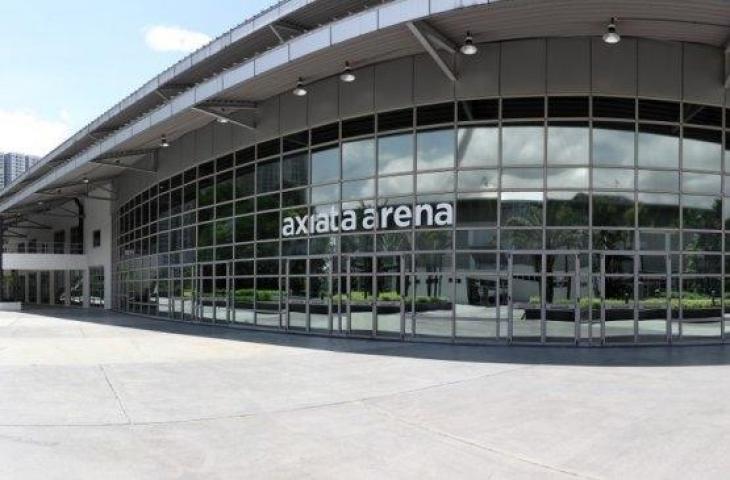 Axiata Arena Malaysia yang dipakai untuk menggelar turnamen batminton Malaysia Open 2019, dikenal menyimpan cerita mistis. [suara.com]