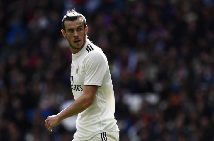 Penyerang Real Madrid, Gareth Bale. (Gabriel Bouys/AFP)