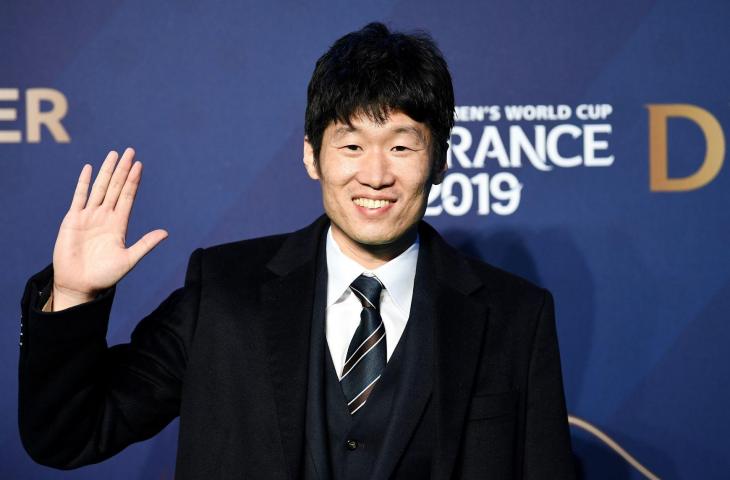 Eks pemain Manchester United, Park Ji Sung. [FRANCK FIFE / AFP]