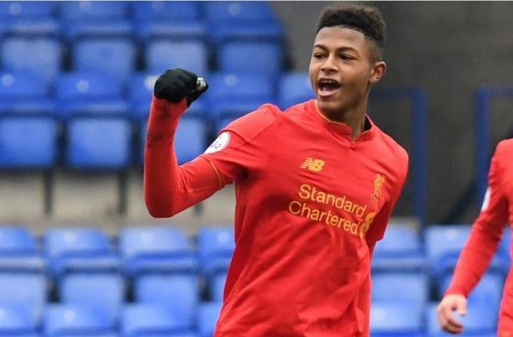 Pemain muda 19 tahun, Rhian Brewster saat memperkuat Liverpool dalam sebuah pertandingan (Liverpoolfc)