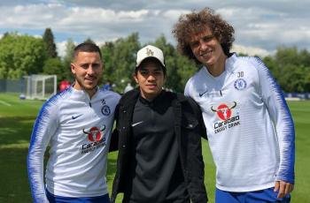 Bertemu Eden Hazard, Ini Kata Pemain Garuda Select yang Bikin Takjub