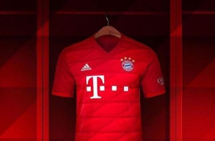 Penampakan jersey baru Bayern Munchen. (Instagram/fcbayern)