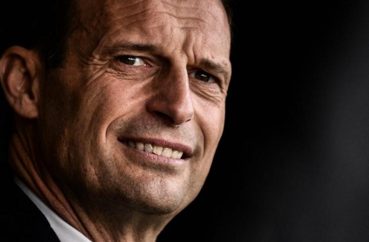 Mantan Pelatih Juventus, Massimiliano Allegri. (MARCO BERTORELLO / AFP)