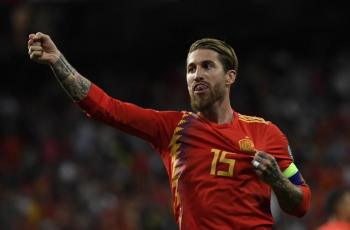 Sergio Ramos Masuk Daftar Pencetak Gol Terbanyak Timnas Spanyol