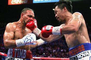 Menang Angka, Manny Pacquiao Penuhi Janjinya Bungkam Mulut Keith Thurman