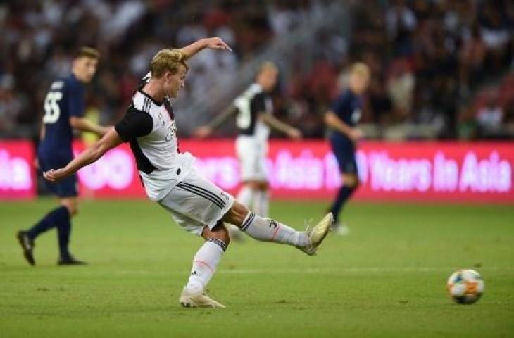 Centre-back Juventus, Matthijs de Ligt. [Roslan RAHMAN / AFP]