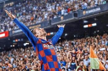 Griezmann Akui Gol Keduanya Tiru Messi