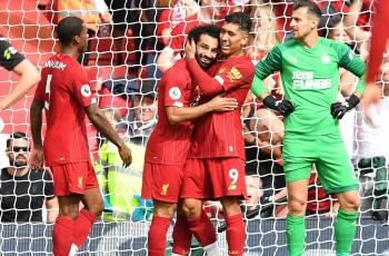 Bantai Newcastle, Liverpool Adem Ayem di Puncak Klasemen