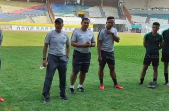 Hari Pertama Pemusatan Latihan Timnas Indonesia U-19 Disambut Hujan Deras