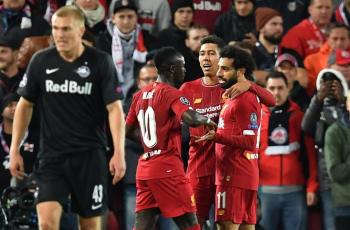 Diwarnai Hujan Gol, Liverpool Susah Payah Kalahkan RB Salzburg