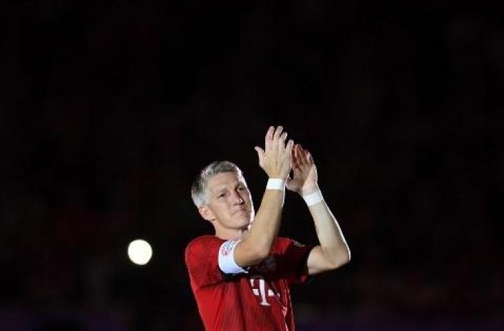 Bastian Schweinsteiger saat masih berseragam Bayern Munchen. (CREDITCHRISTOF STACHE / AFP)