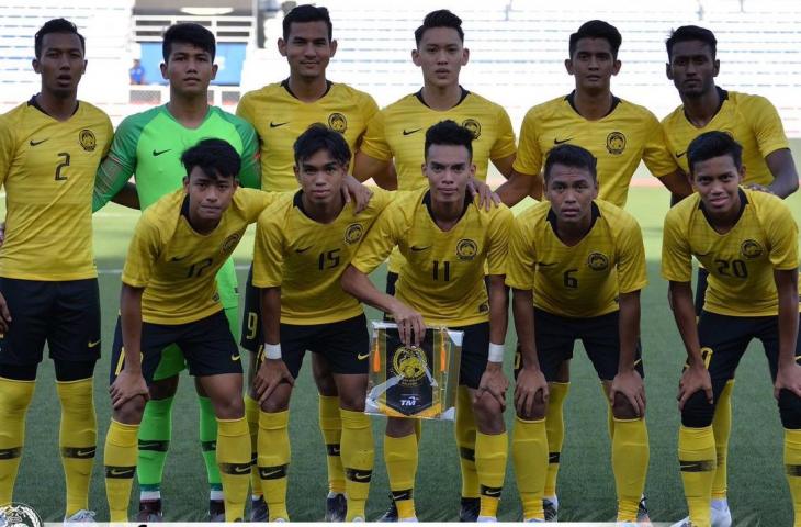 Timnas Malaysia U-22 di SEA Games 2019. (Twitter/@FAM_Malaysia).