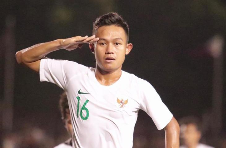 Gelandang Timnas Indonesia U-22, Sani Rizki. (Foto: PSSI).