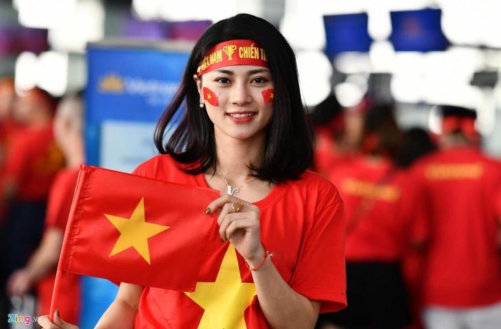 Fans cantik Vietnam, Vuong. (Dok. Zing.vn)