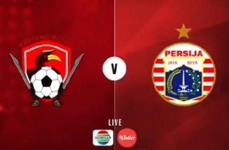 Kalteng Putra vs Persija Jakarta. (Twitter/@liga1match).