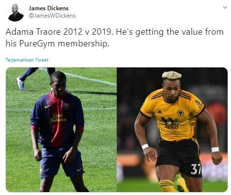 Adama Traore. (Twitter/@jamewdicknens).