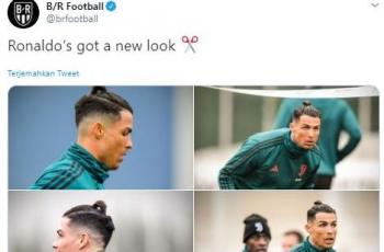 Ganti Gaya Rambut, Cristiano Ronaldo Kini Berkuncir