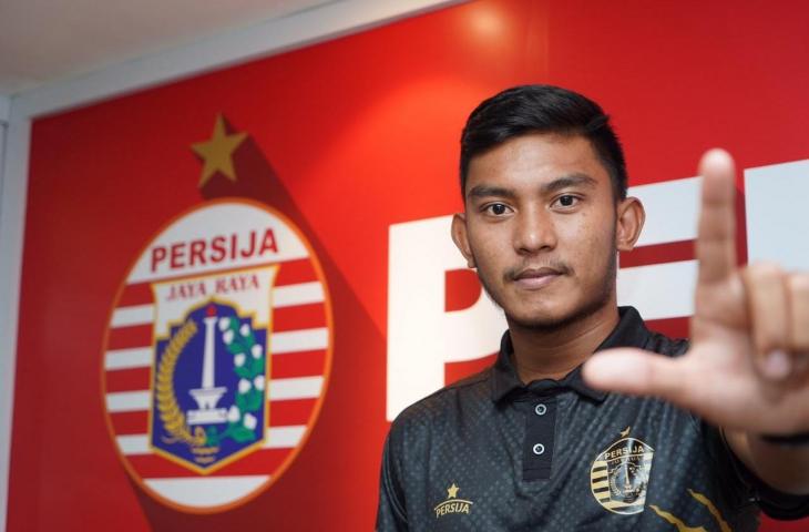 Striker baru Persija Jakarta, Rafli Mursalim. (Dok. Persija). 