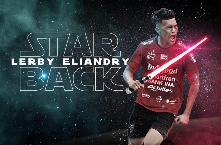 Lerby Eliandry resmi gabung Bali United. (Foto: Baliutd.com).