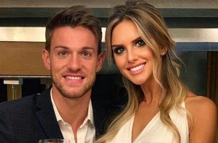 Daniele Rugani bersama Michela Persico. (Instagram/@michelapersico)