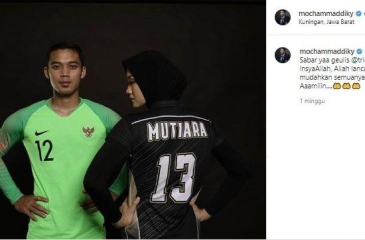 Mochammad Diky Indrayana resmi menikah. (Instagram/@mochamaddiky).