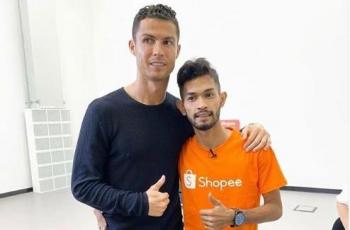 Martunis Bagikan Potret Anaknya Foto 'Bareng' Kakek Cristiano Ronaldo