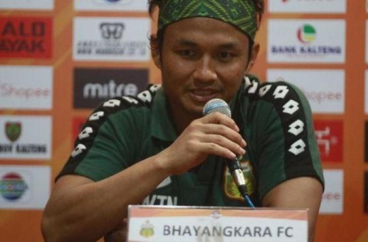 Kiper Bhayangkara FC Wahyu Tri Nugroho ( dok. Bhayangkara FC)