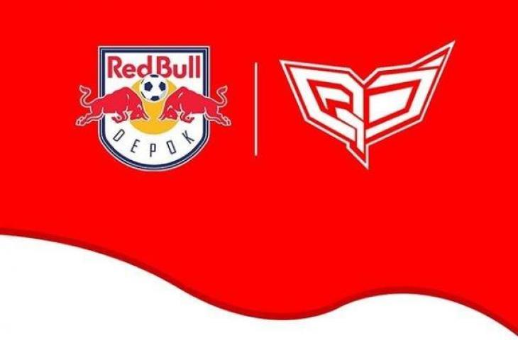 Logo tim Red Bull Depok FC. (Instagram/redbulldepokfc)