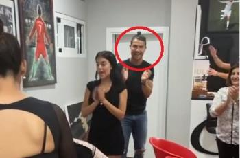 Cristiano Ronaldo Hadiri Pesta Ulang Tahun di Tengah Pandemi Corona, Videonya Viral