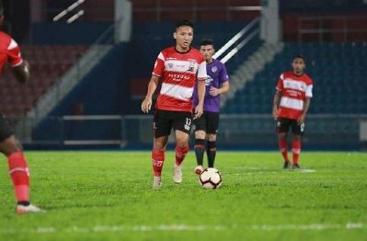 Gelandang Madura United, Syahrian Abimanyu. (Instagram/syahrian.abimanyu)