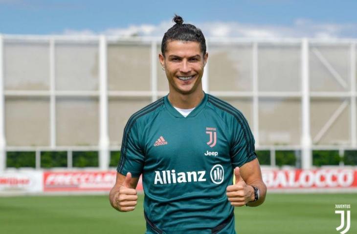 Cristiano Ronaldo Datang 4 Jam Lebih Awal di Sesi Latihan Juventus