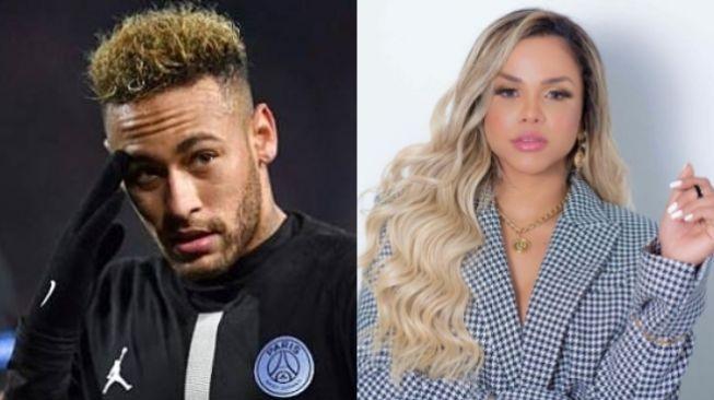 Neymar dan kekasih barunya Gabily. (AFP & Instagram/@gabily).