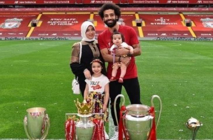 Magi Salah, Istri Mohamed Salah (instagram @mosalah)