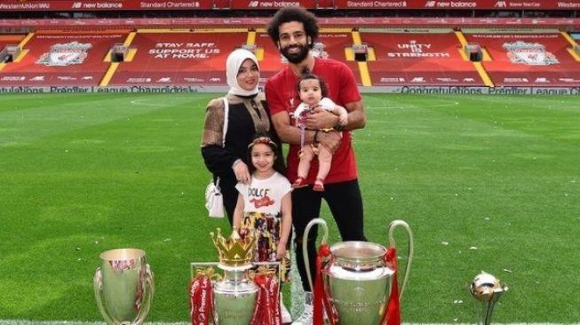 Magi Salah, Istri Mohamed Salah (instagram @mosalah)