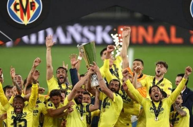 Villarreal juara Liga Europa. (MAJA HITIJ / AFP / POOL)