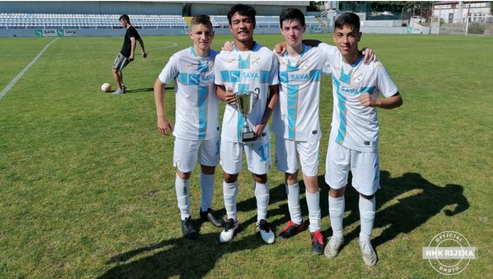 Brylian Aldama raih juara bareng HNK Rijeka U-19. (nk-rijeka.hr)