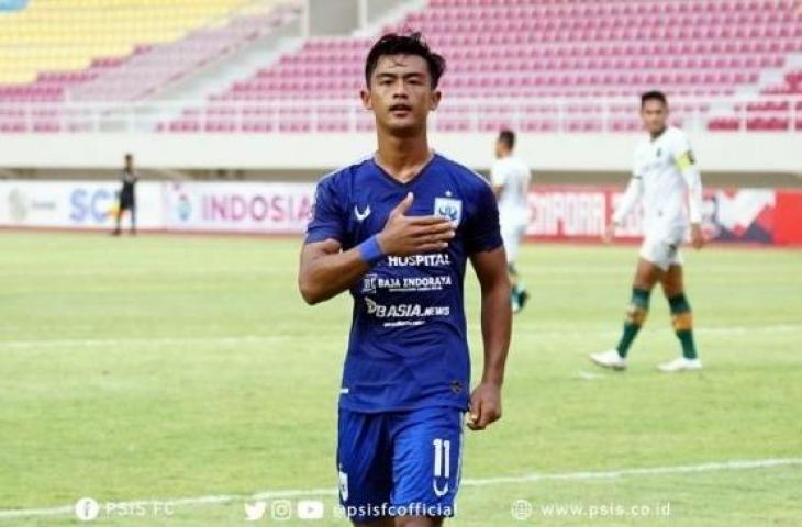 Pemain muda PSIS Pratama Arhan dilirik Seongnam FC. [Dok PSIS]