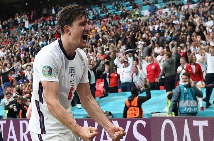 Harry Maguire. (AFP/Andy Rain)