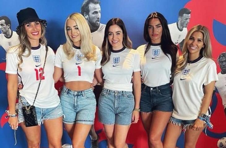 WAGs Timnas Inggris. (Instagram)