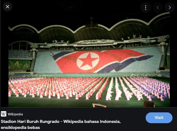 Rungardo May Stadium, Kebanggaan Korea Utara. (Dok. Wikipedia)