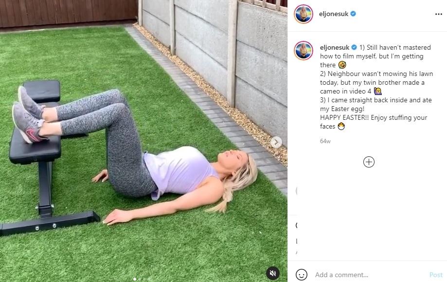 Potret Emma Jones, sosok presenter Euro 2020 yang mencuri perhatian. (Instagram/eljonesuk)