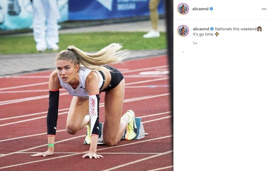 Alica Schmidt, atlet terseksi di Olimpiade Tokyo yang pernah bikin lemas Mats Hummels. (Instagram/alicasmd)