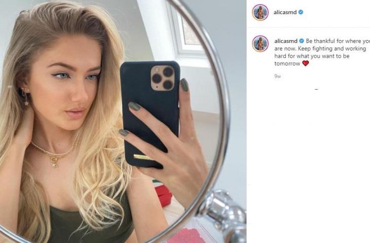 Alica Schmidt, atlet terseksi di Olimpiade Tokyo yang pernah bikin lemas Mats Hummels. (Instagram/alicasmd)