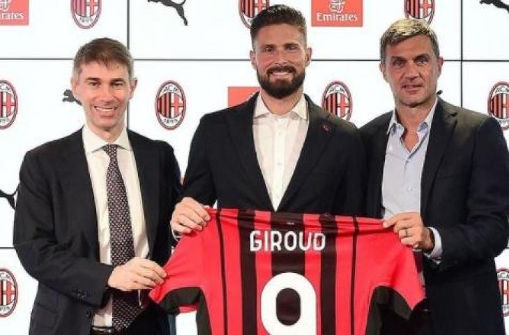 Olivier Giroud resmi gabung AC Milan. (Dok. AC Milan)