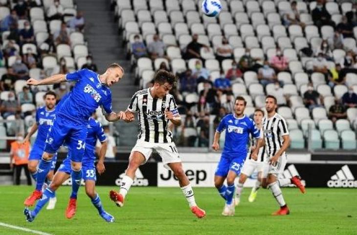 Juventus dikalahkan Empoli 0-1 di pekan kedua Liga Italia. (ISABELLA BONOTTO / AFP)